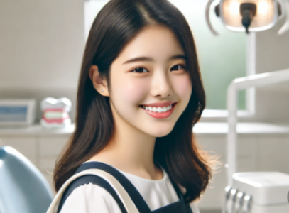 수능 후 시작한 여고생 발치교정｜미니스크류 최소 사용으로 자연스러운 입매 완성