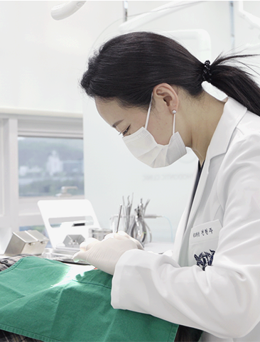 Orthodontic treatment in progress